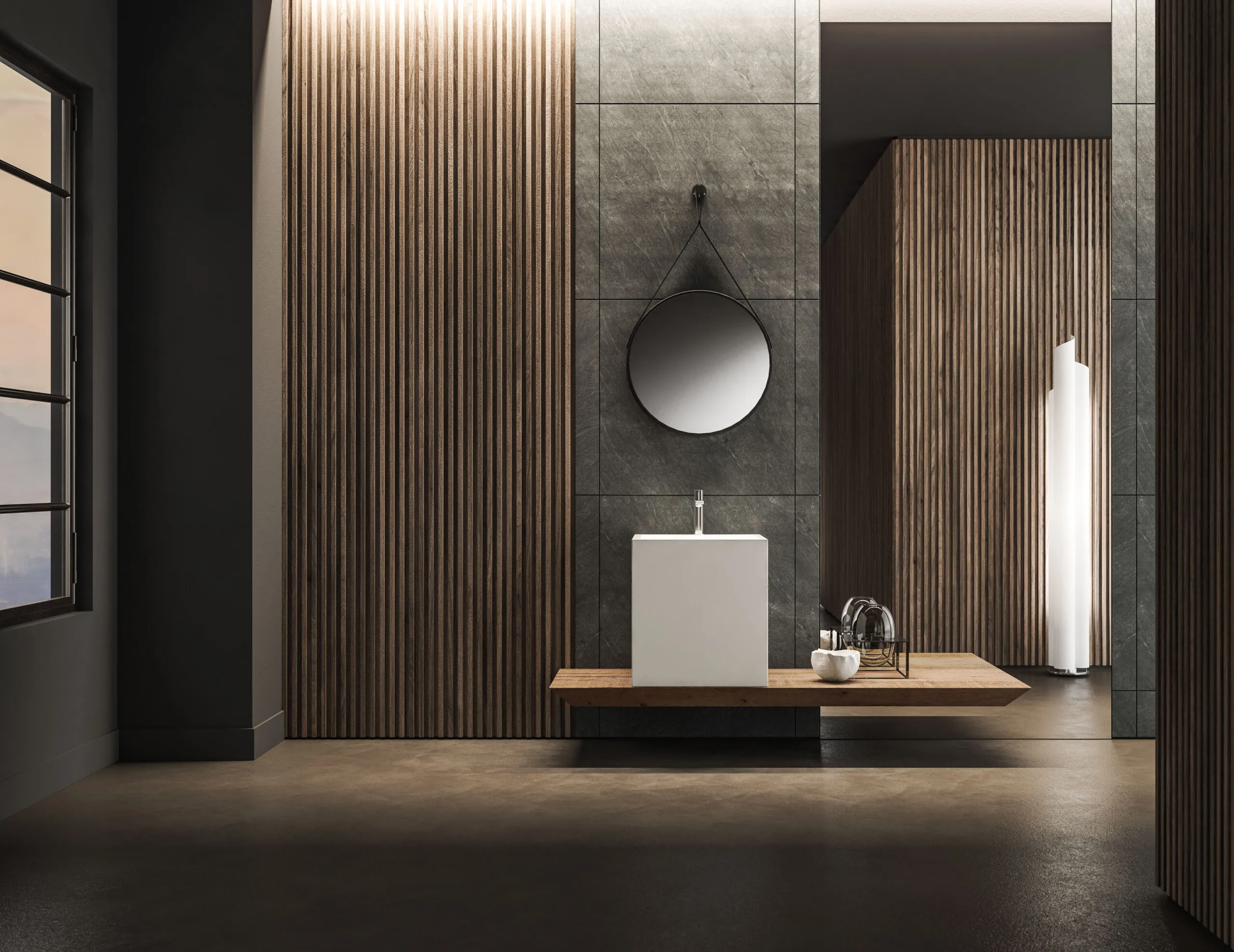 Salle de bains BMT Blues — design contemporain à Biarritz